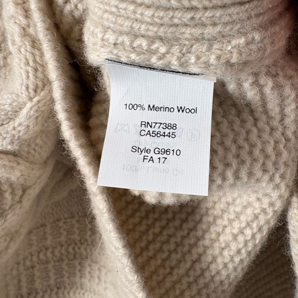 Madewell Cable Knit 100% Wool Sweater - Picture 10 of 13